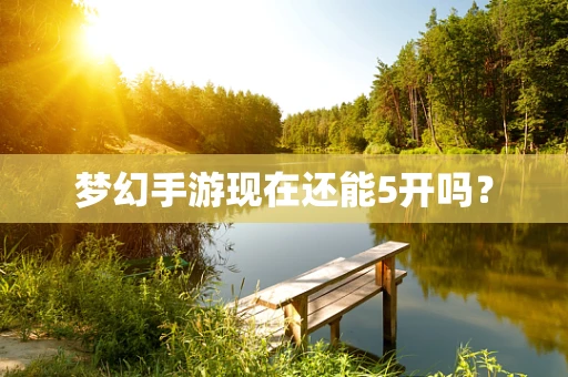 梦幻手游现在还能5开吗？