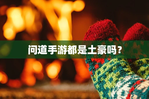 问道手游都是土豪吗？