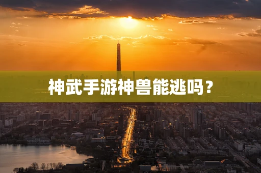 神武手游神兽能逃吗？