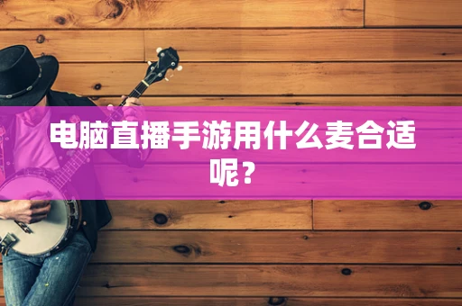 电脑直播手游用什么麦合适呢？