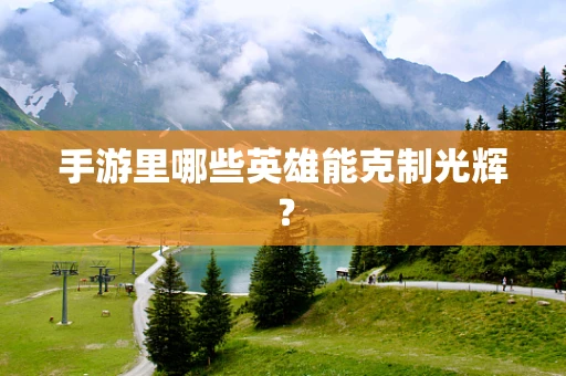 手游里哪些英雄能克制光辉？