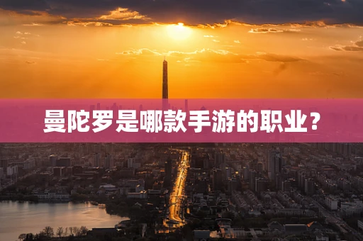 曼陀罗是哪款手游的职业？