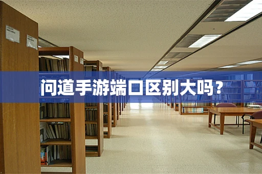 问道手游端口区别大吗？