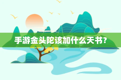 手游金头陀该加什么天书？
