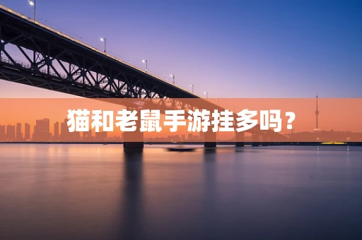 猫和老鼠手游挂多吗？
