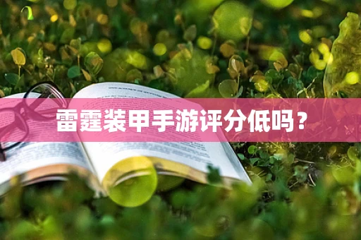 雷霆装甲手游评分低吗？