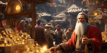 天龙手游中什么叫元宝商人？