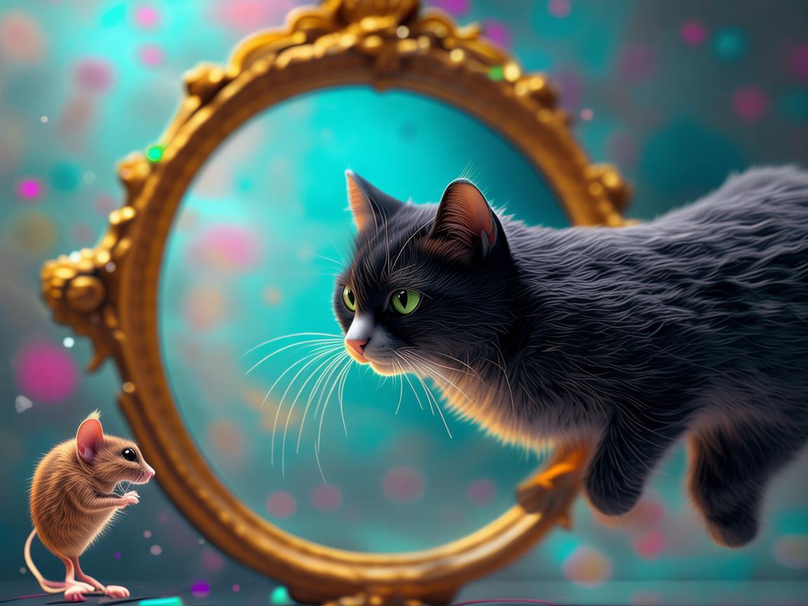 猫和老鼠手游魔镜该画什么呢？